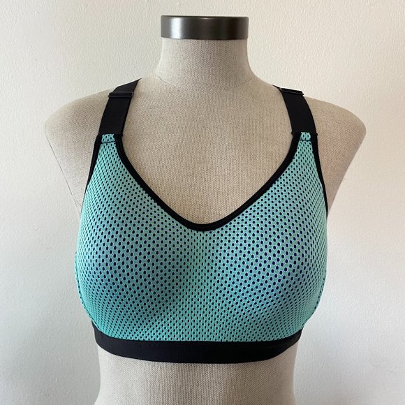 Victoria's Secret VSX Blue Sports Bra 34 B - Picture 2 of 8